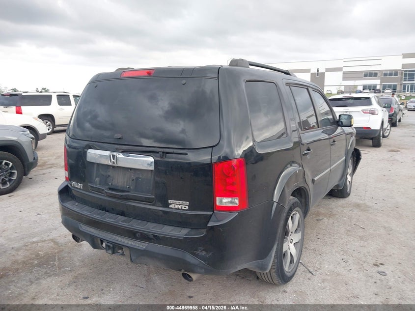 2015 Honda Pilot Touring VIN: 5FNYF4H92FB073862 Lot: 44869958
