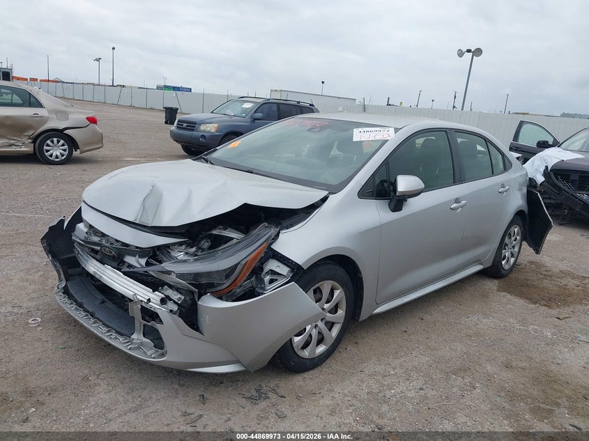 2021 Toyota Corolla Le VIN: JTDEPMAEXMJ153973 Lot: 44869973