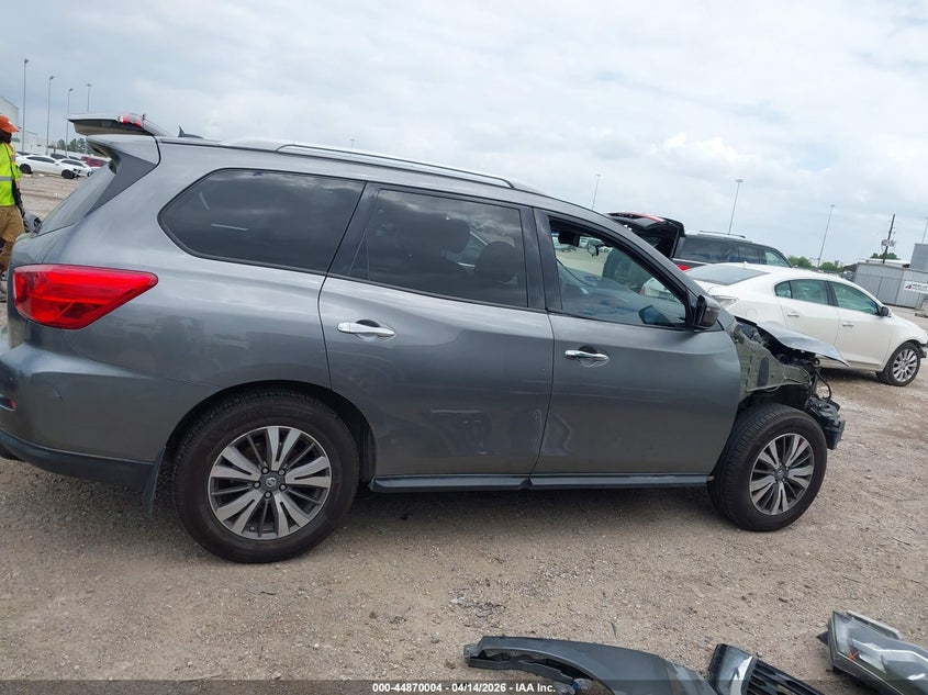 2017 Nissan Pathfinder S VIN: 5N1DR2MN2HC651421 Lot: 44870004