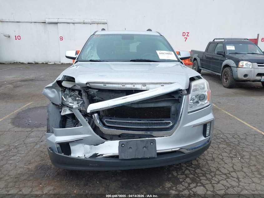 2016 Gmc Terrain 3.6 Slt silver Lot 111044870005 Vin 2GKFLUE3XG6291608