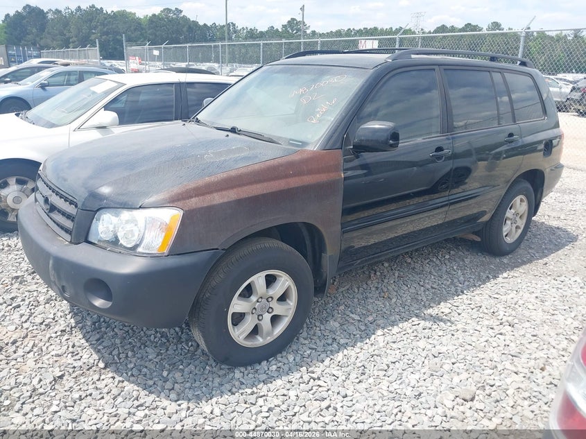 2001 TOYOTA HIGHLANDER auction photo 2