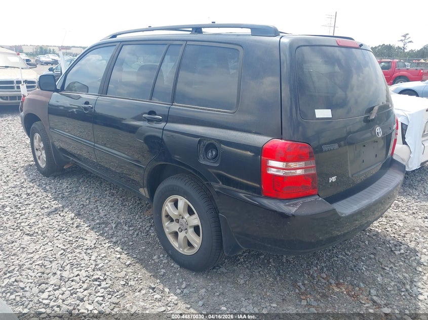 2001 TOYOTA HIGHLANDER auction photo 3
