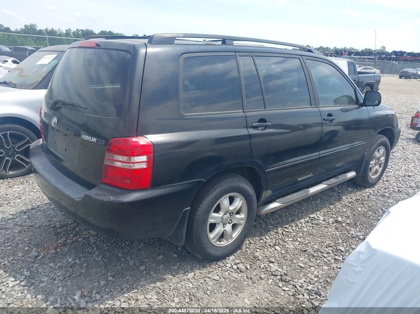 2001 TOYOTA HIGHLANDER auction photo 4