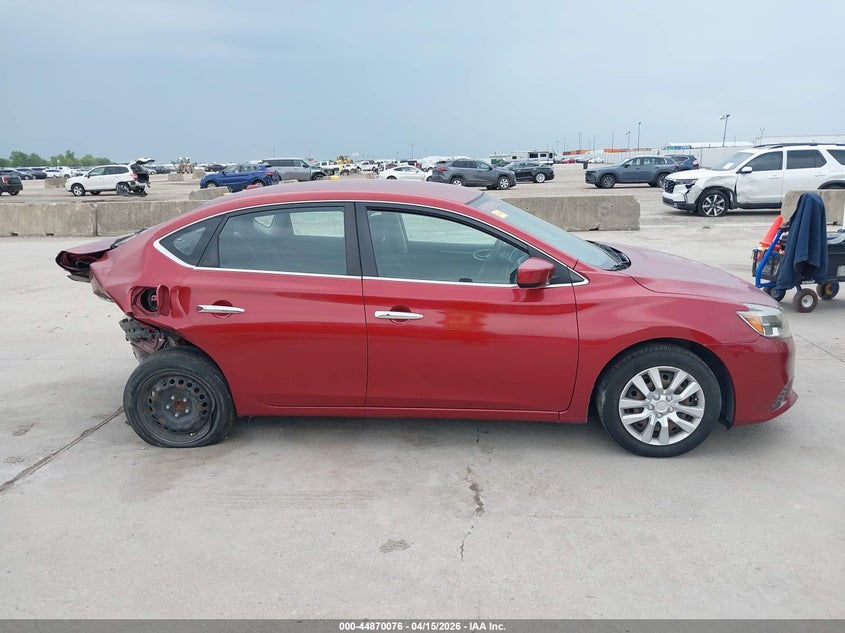 2016 Nissan Sentra Sv VIN: 3N1AB7AP6GY306819 Lot: 44870076