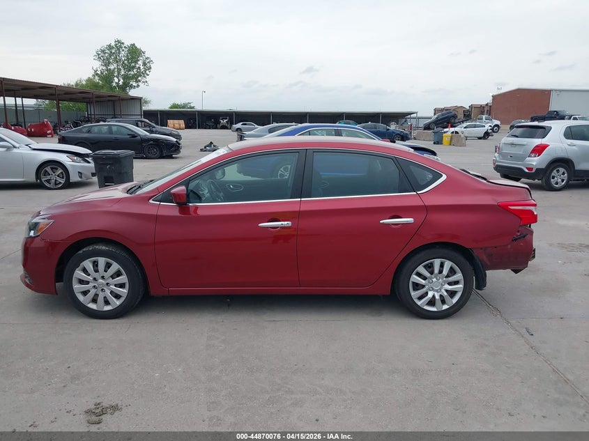 2016 Nissan Sentra Sv VIN: 3N1AB7AP6GY306819 Lot: 44870076