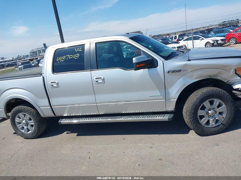 2011 Ford F-150 Lariat VIN: 1FTFW1ET8BFB33834 Lot: 44870118
