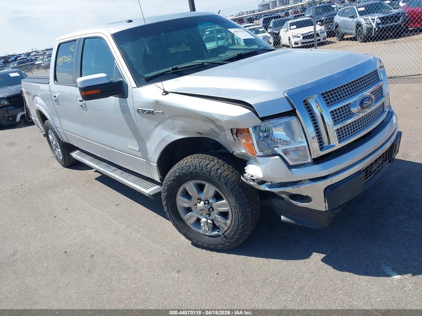 2011 Ford F-150 Lariat VIN: 1FTFW1ET8BFB33834 Lot: 44870118