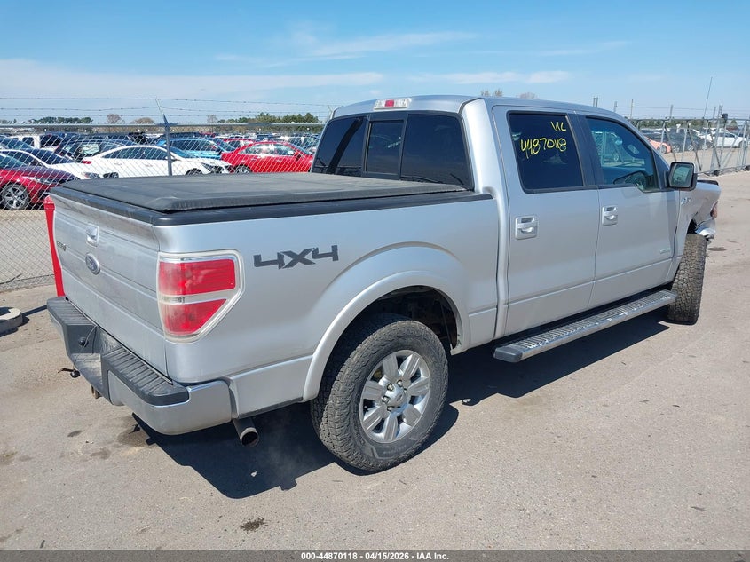 2011 Ford F-150 Lariat VIN: 1FTFW1ET8BFB33834 Lot: 44870118
