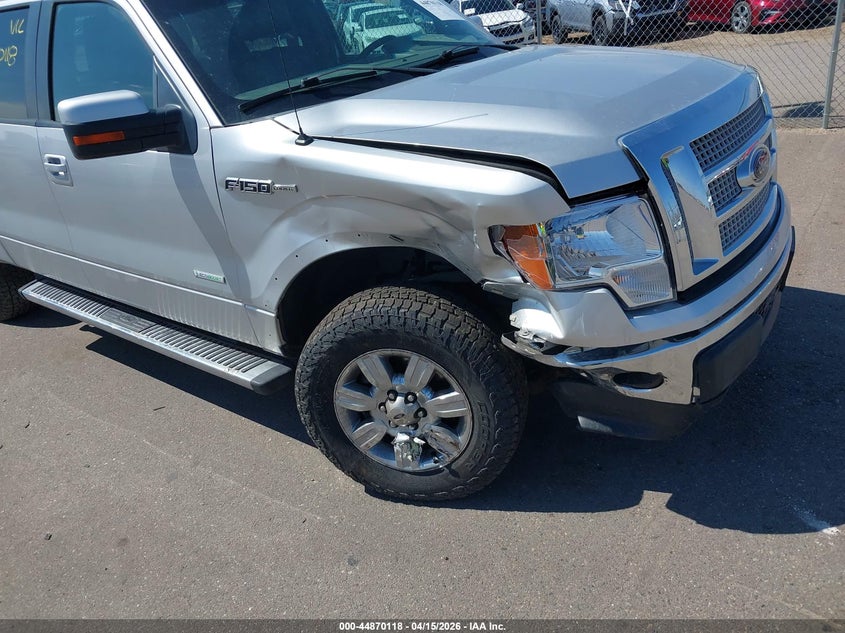 2011 Ford F-150 Lariat VIN: 1FTFW1ET8BFB33834 Lot: 44870118