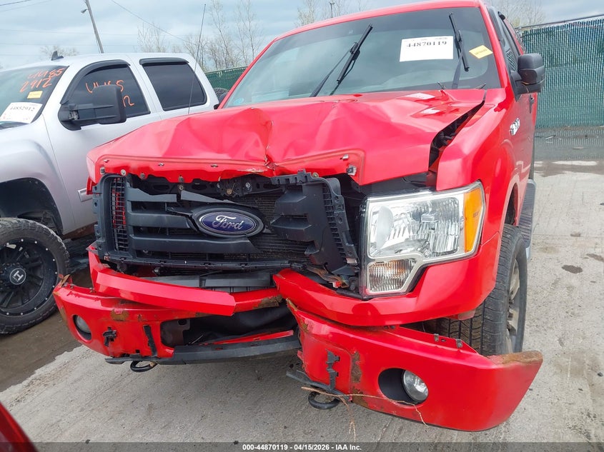 2012 Ford F-150 Stx VIN: 1FTFX1EF1CFC31628 Lot: 44870119