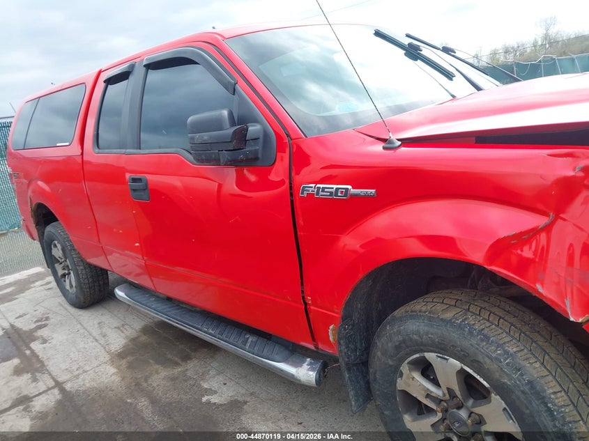 2012 Ford F-150 Stx VIN: 1FTFX1EF1CFC31628 Lot: 44870119