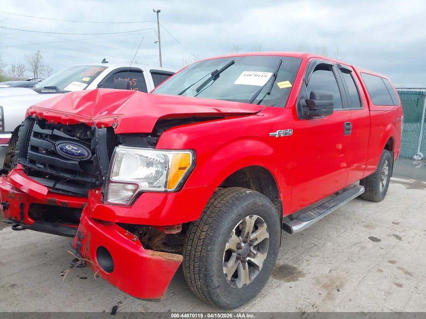2012 Ford F-150 Stx VIN: 1FTFX1EF1CFC31628 Lot: 44870119