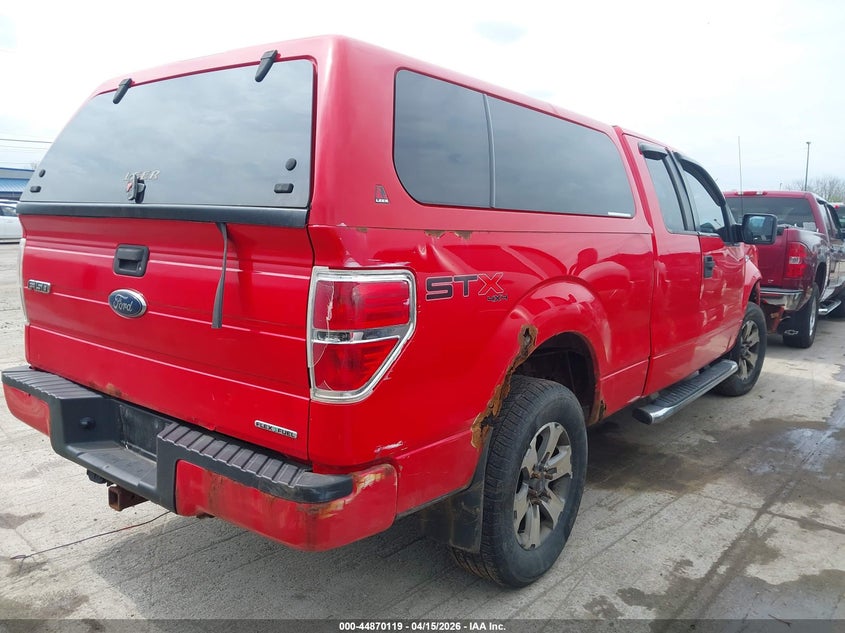 2012 Ford F-150 Stx VIN: 1FTFX1EF1CFC31628 Lot: 44870119