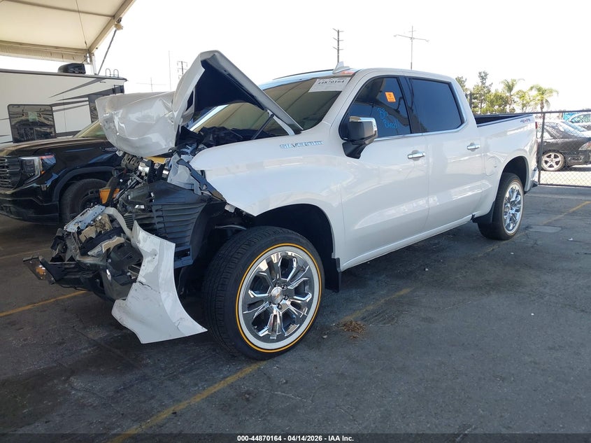 2025 Chevrolet Silverado 1500 4wd  Short Bed Ltz 3GCUKGELXSG164829 photo 1