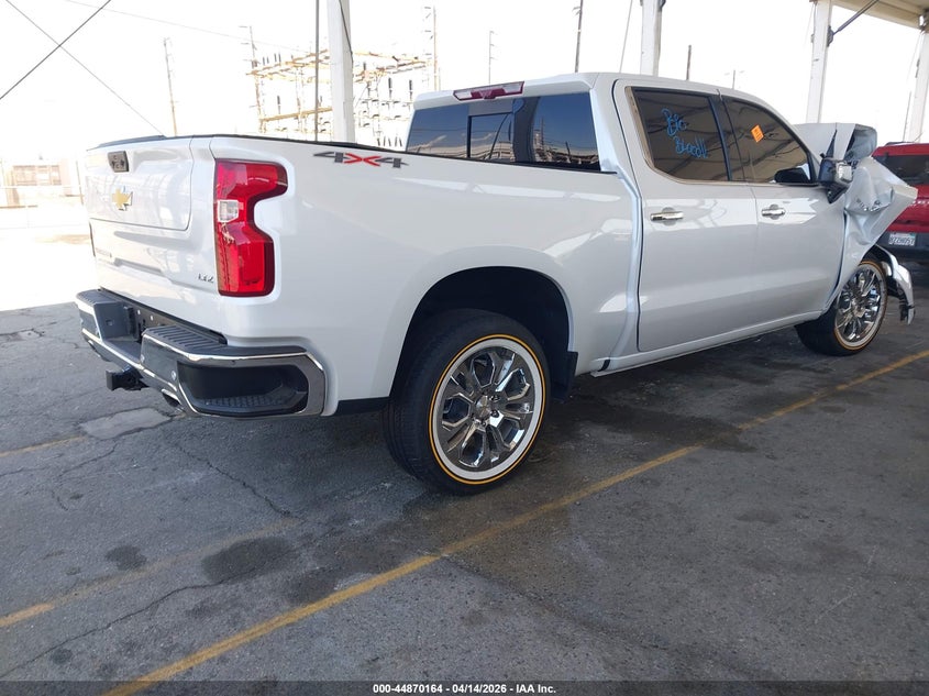 Vin: 3gcukgelxsg164829, lot: 45367475, chevrolet silverado 1500 4wd  short bed ltz 20254