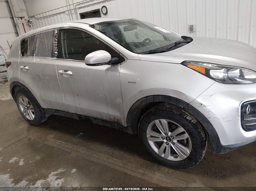 2017 Kia Sportage 2.4 Lx grey Lot 111044870189 Vin KNDPMCAC0H7079007