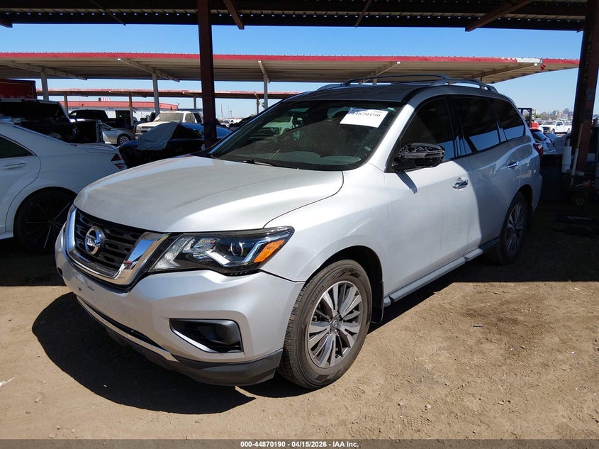 2019 Nissan Pathfinder S VIN: 5N1DR2MN9KC587353 Lot: 44870190