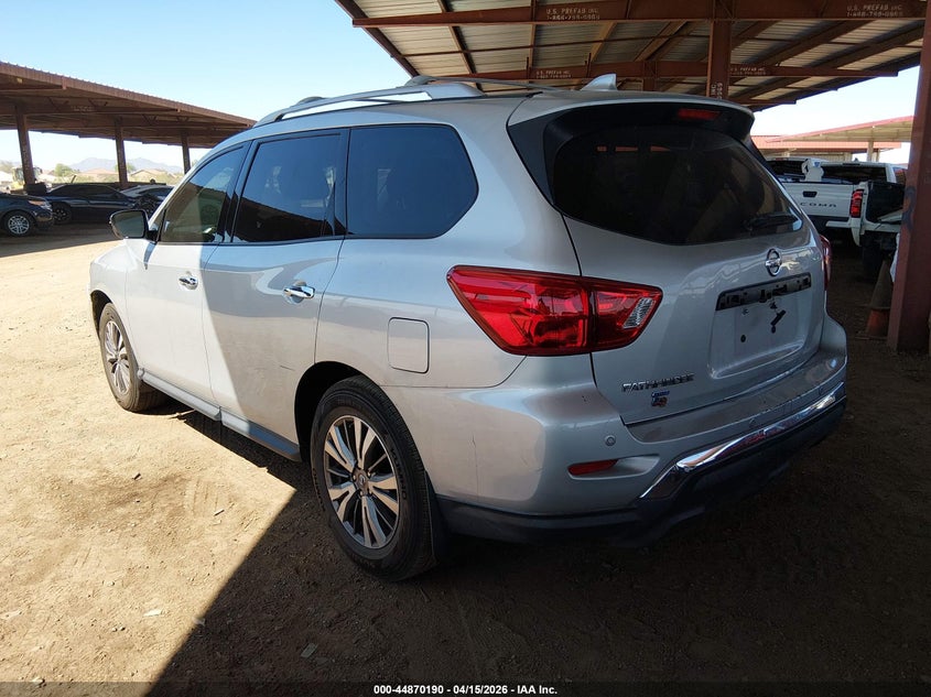 2019 Nissan Pathfinder S VIN: 5N1DR2MN9KC587353 Lot: 44870190