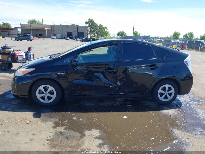 2013 Toyota Prius Three VIN: JTDKN3DU0D5679317 Lot: 44870195