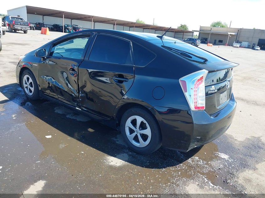 2013 Toyota Prius Three VIN: JTDKN3DU0D5679317 Lot: 44870195