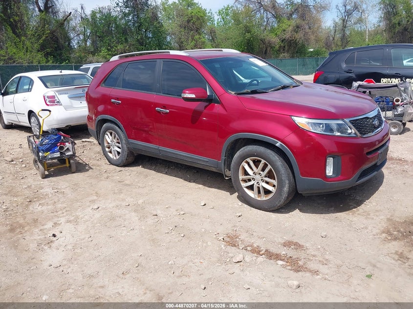 2015 Kia Sorento Lx VIN: 5XYKT3A60FG563377 Lot: 44870207