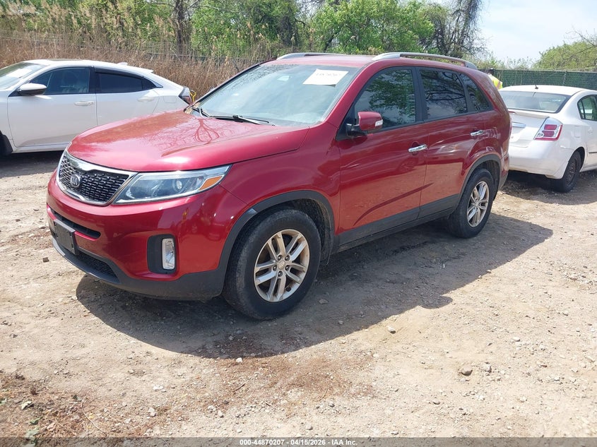 2015 Kia Sorento Lx VIN: 5XYKT3A60FG563377 Lot: 44870207