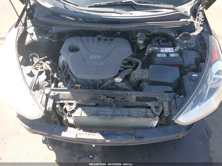 2013 Hyundai Veloster Base W/Black VIN: KMHTC6AD6DU102955 Lot: 44870244