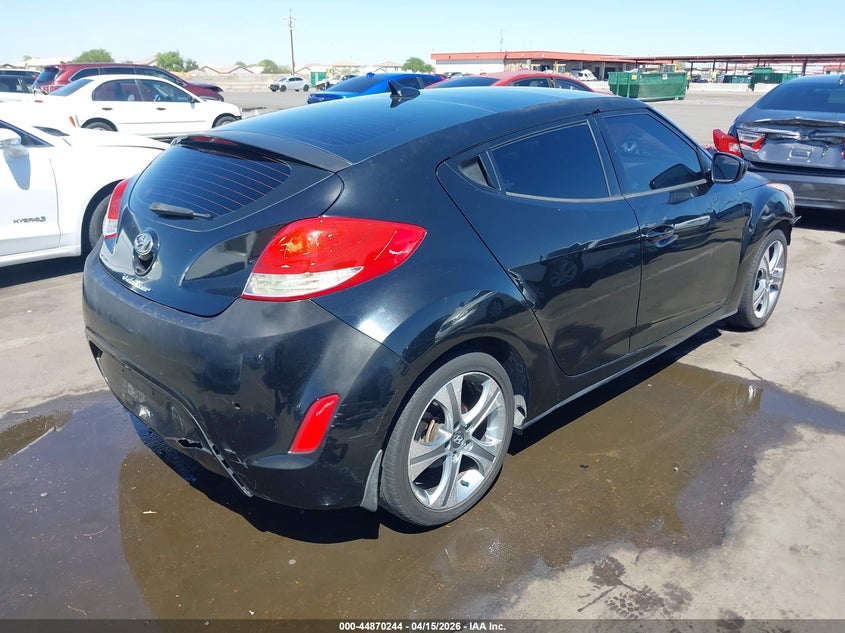 2013 Hyundai Veloster Base W/Black