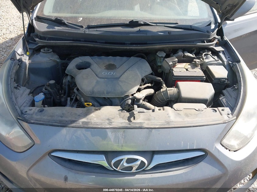 2013 Hyundai Accent Gls VIN: KMHCT4AE5DU577929 Lot: 44870245