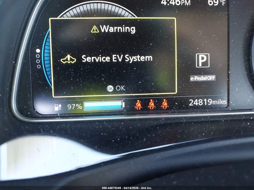 2023 Nissan Leaf Sv Plus 60 Kwh VIN: 1N4CZ1CV1PC552038 Lot: 44870246