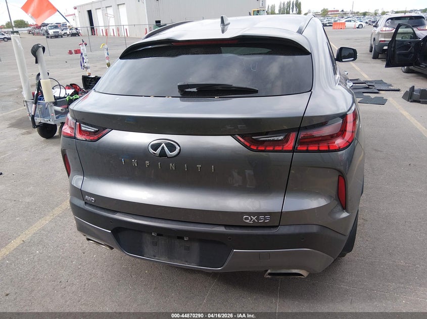 2022 Infiniti Qx55 Luxe Awd VIN: 3PCAJ5J30NF113298 Lot: 44870290