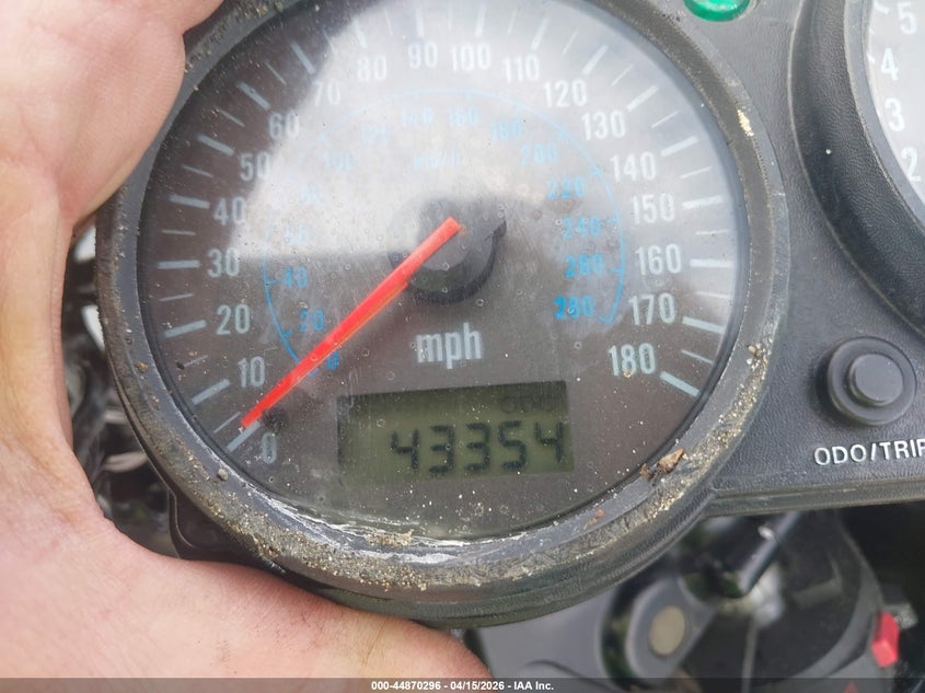 2001 Kawasaki Zx600 J1 VIN: JKAZX4J151A033065 Lot: 44870296