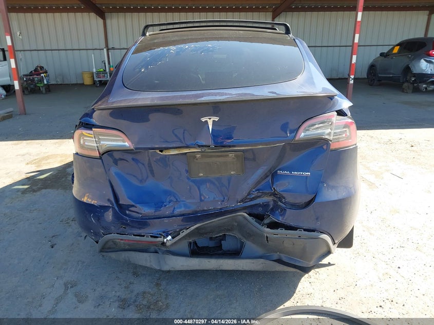2021 Tesla Model Y Performance Dual Motor All-Wheel Drive VIN: 5YJYGDEF1MF209970 Lot: 44870297
