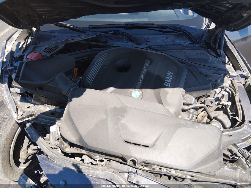 2017 BMW 330I VIN: WBA8B9G33HNU54840 Lot: 44870299