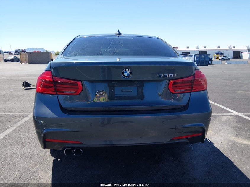 2017 BMW 330I VIN: WBA8B9G33HNU54840 Lot: 44870299