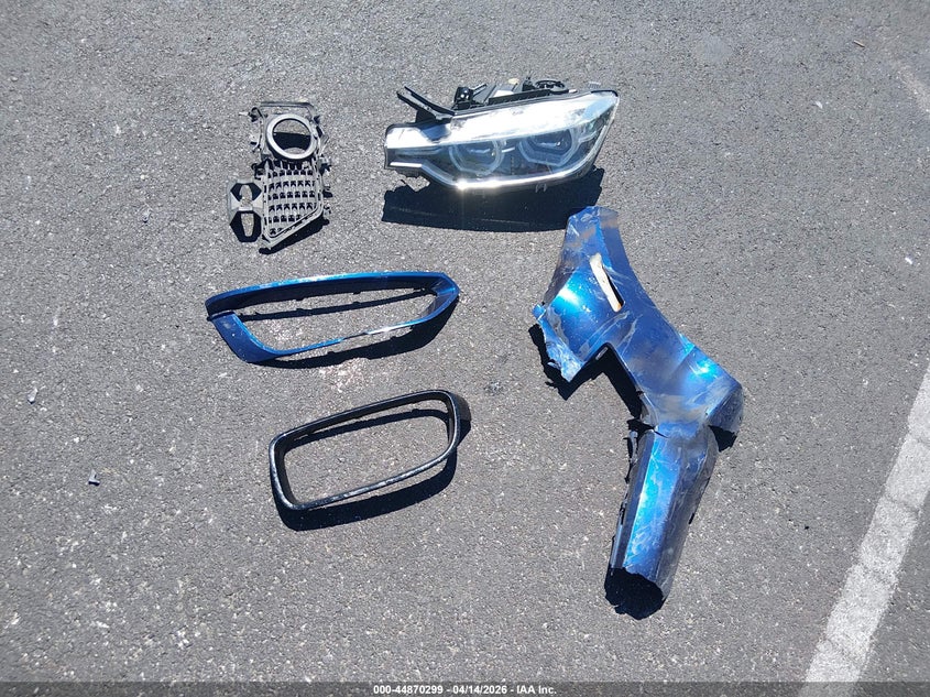 2017 BMW 330I VIN: WBA8B9G33HNU54840 Lot: 44870299