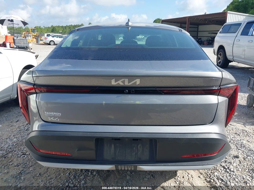 2025 Kia K4 2.0 Lxs grey Lot 111044870319 Vin 3KPFT4DE4SE034662