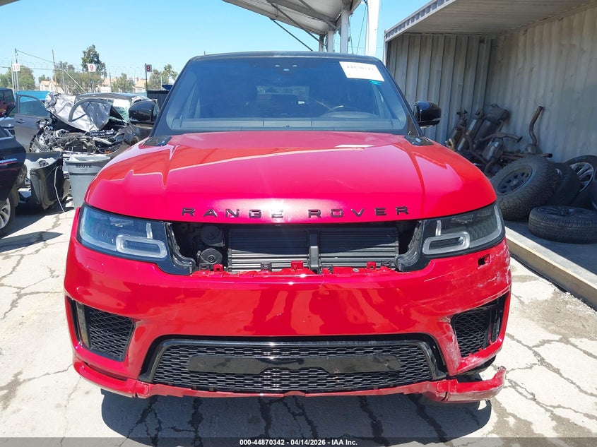2019 Land Rover Range Rover Sport Hse VIN: SALWR2RV6KA842566 Lot: 44870342