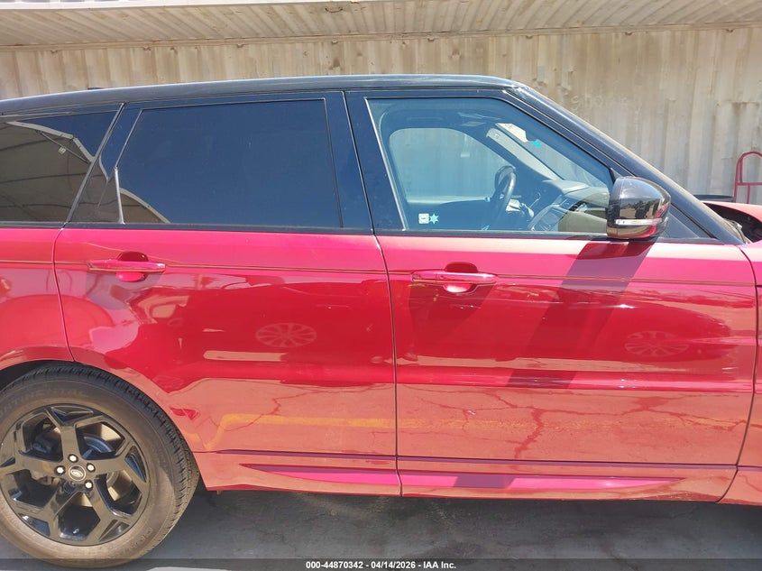 2019 Land Rover Range Rover Sport Hse VIN: SALWR2RV6KA842566 Lot: 44870342