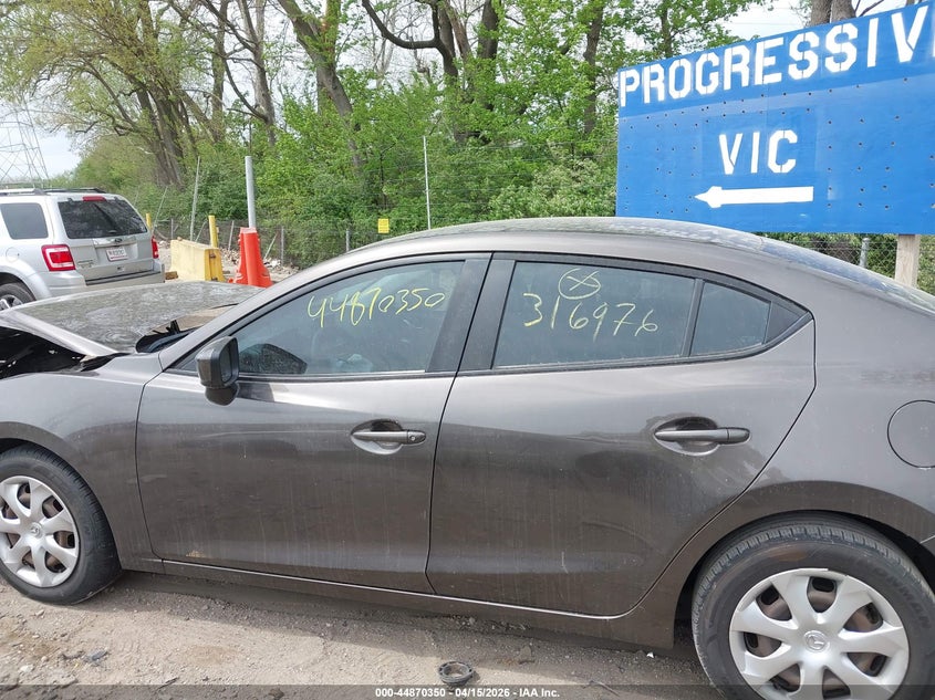 2016 Mazda Mazda3 I Sport VIN: 3MZBM1T73GM316976 Lot: 44870350