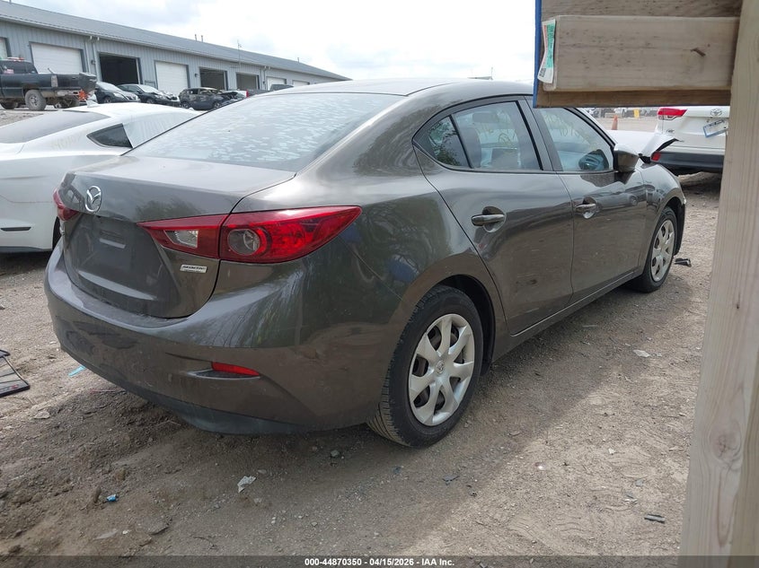Vin: 3mzbm1t73gm316976, lot: 45367661, mazda mazda3 i sport 20164