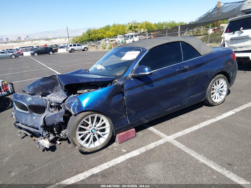 Vin: wba1k5c55fv473923, lot: 45367703, bmw 228i 20152