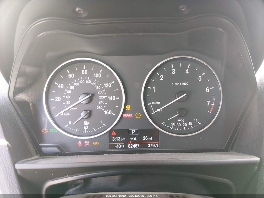 2015 BMW 228I VIN: WBA1K5C55FV473923 Lot: 44870392