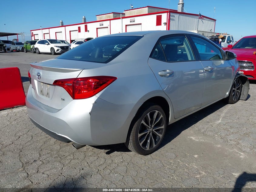2018 TOYOTA COROLLA SEDAN 1.8L I-4 DOHC, VVT, 132HP