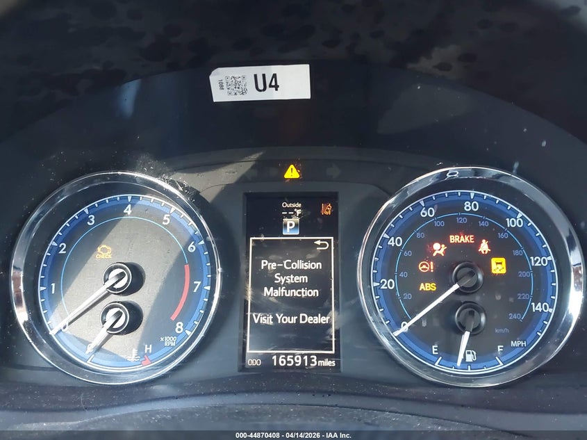 2018 TOYOTA COROLLA SEDAN 1.8L I-4 DOHC, VVT, 132HP