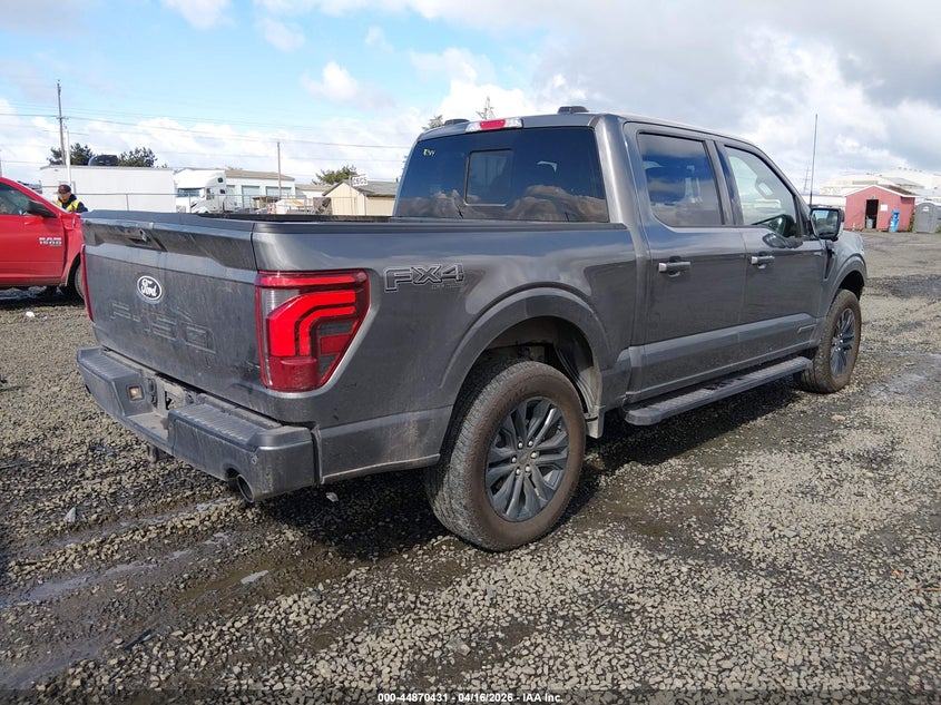 2025 Ford F-150 3.5 Lariat grey Lot 111044870431 Vin 1FTFW5LD4SFA30848