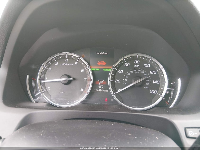 2017 Acura Tlx Advance Package VIN: 19UUB3F72HA002521 Lot: 44870443