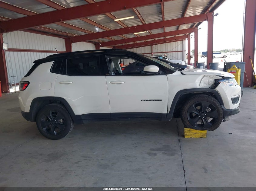 2020 Jeep Compass 2.4 Altitude Fwd white Lot 111044870479 Vin 3C4NJCBB4LT257589