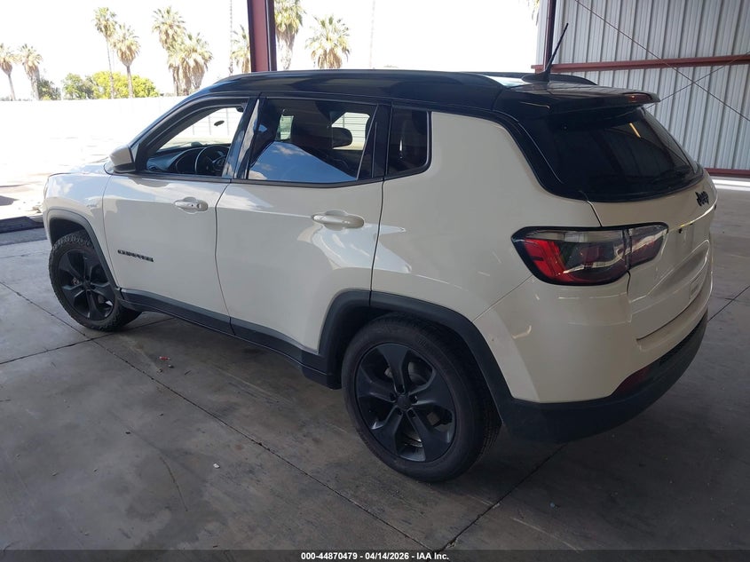 Vin: 3c4njcbb4lt257589, lot: 45367790, jeep compass altitude fwd 20203