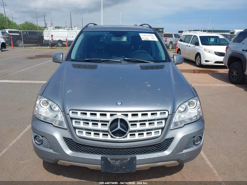 2011 Mercedes-Benz Ml 350 4Matic VIN: 4JGBB8GB2BA725875 Lot: 44870490